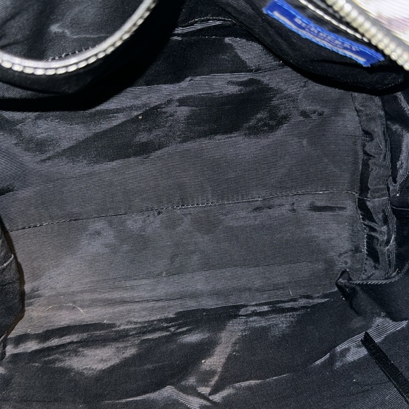 Burberry Blue Label Nova Check Black and Pink Vintage Shoppers Tote with COA - Picture 7 of 12